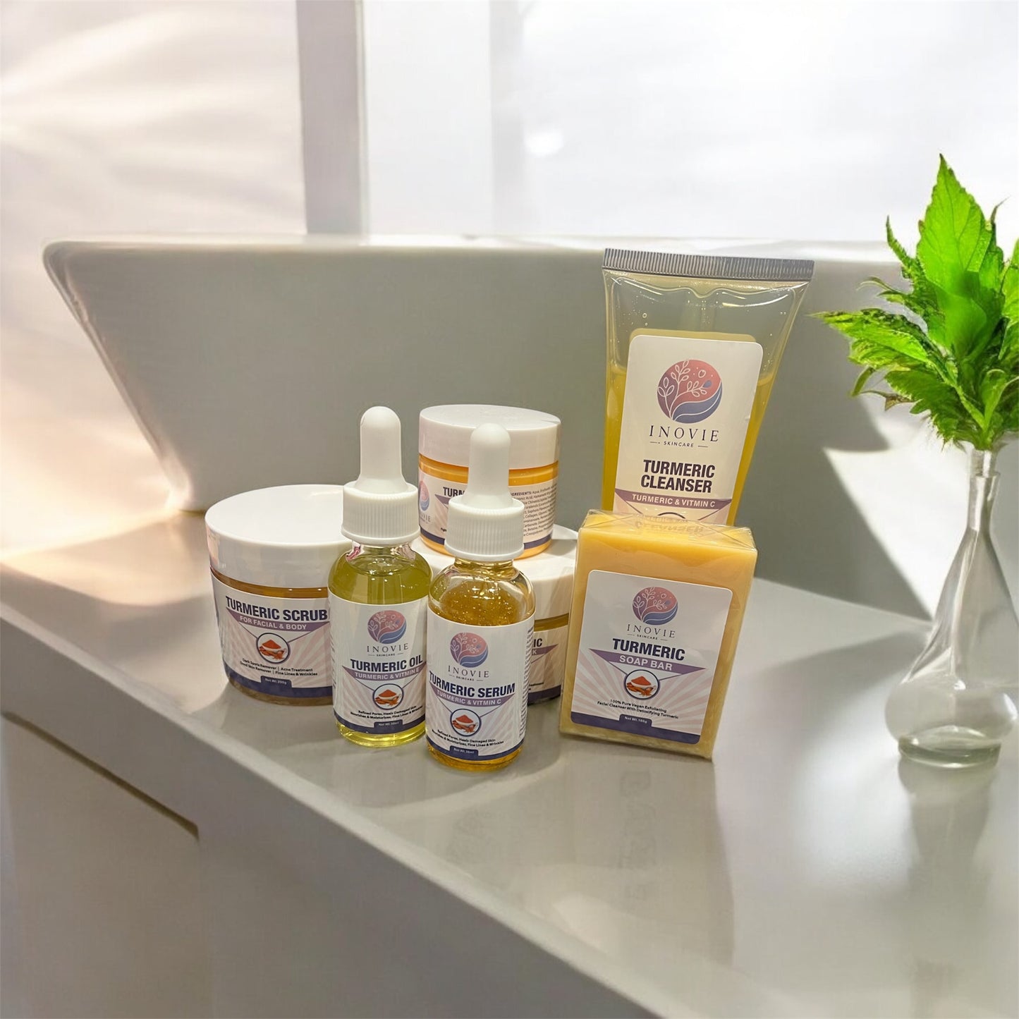 Tumeric skincare set