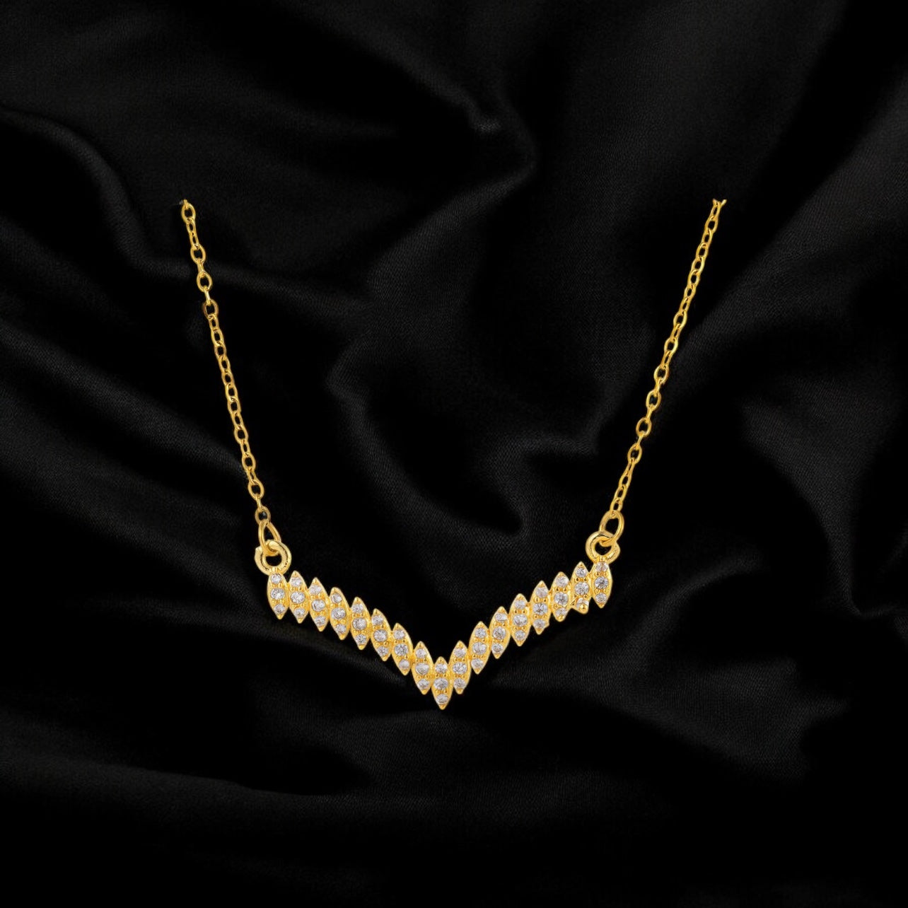 18k Gold plated necklace  waterproof hypoallergenic