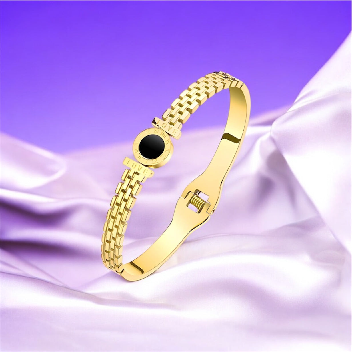 18k Gold plated bracelets waterproof - hypoallergenic - tarnish free