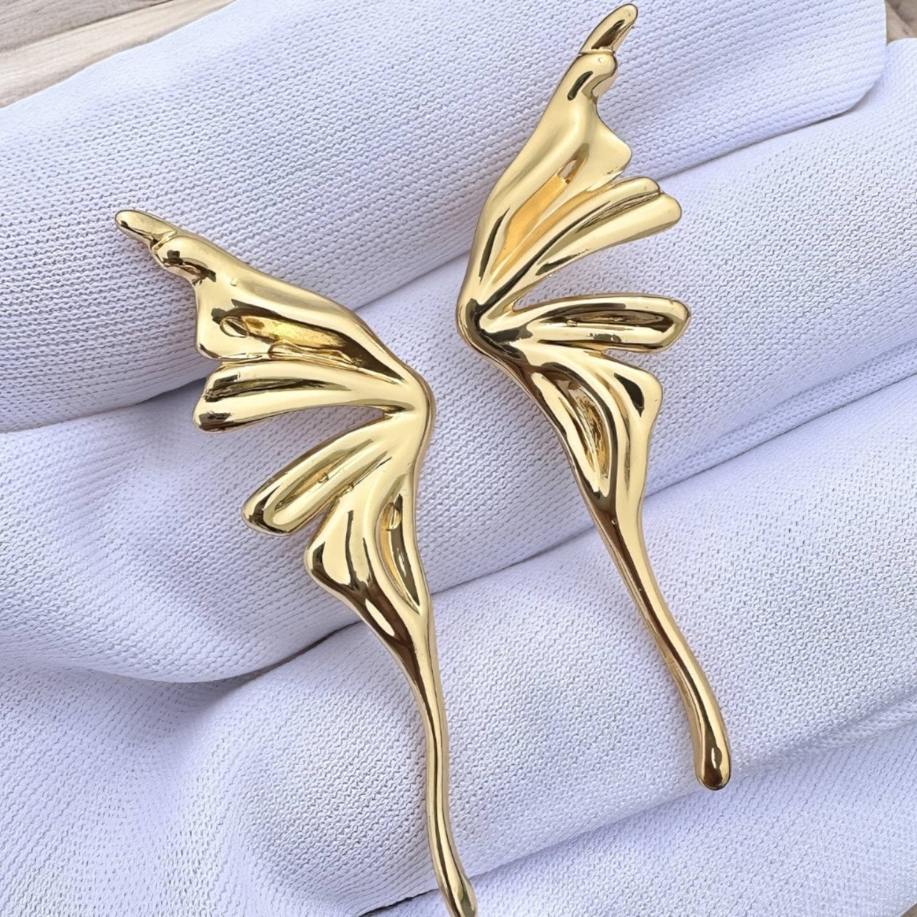 18k gold plated earring waterproof hypoallergenic