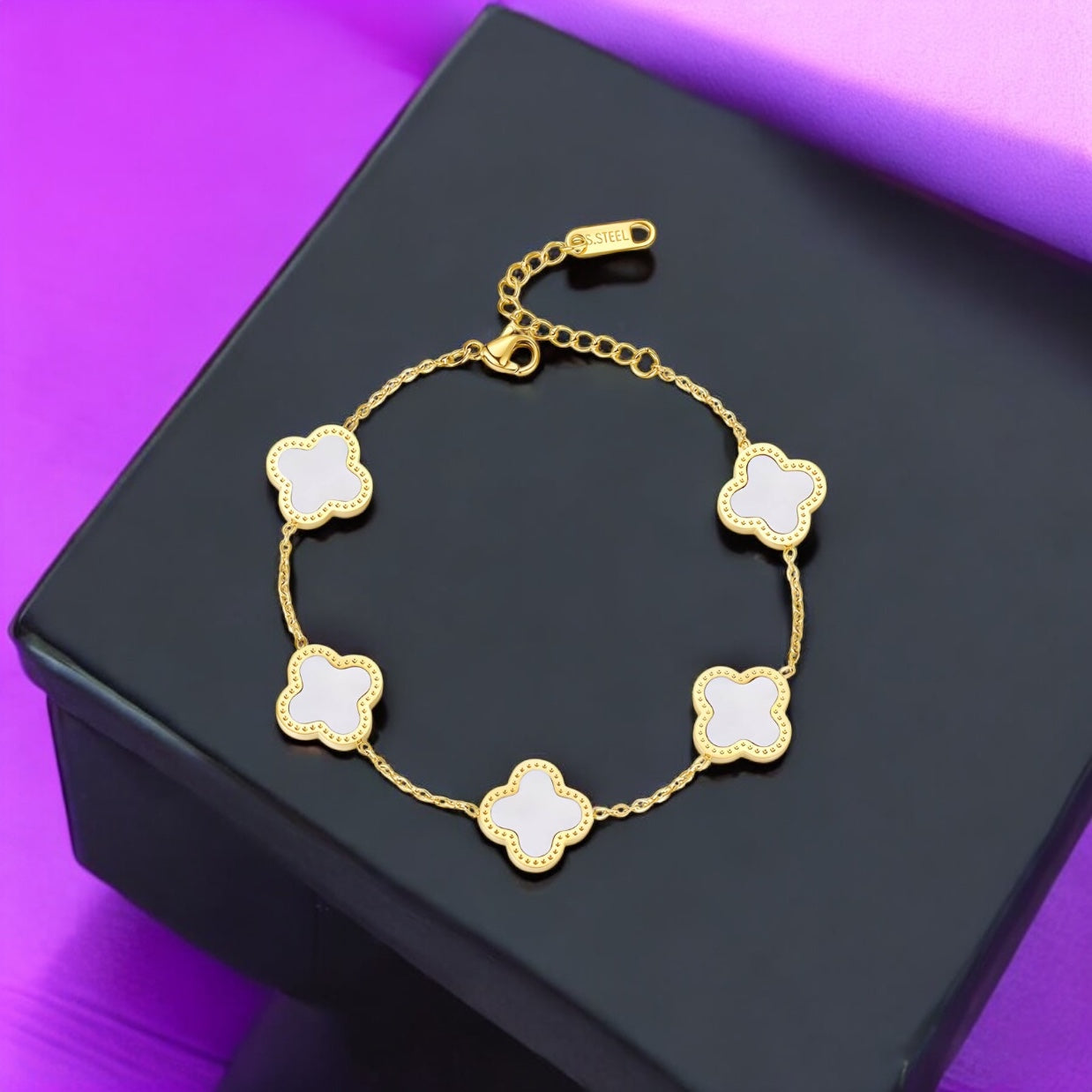 18K Gold plated bracelet waterproof hypoallergenic