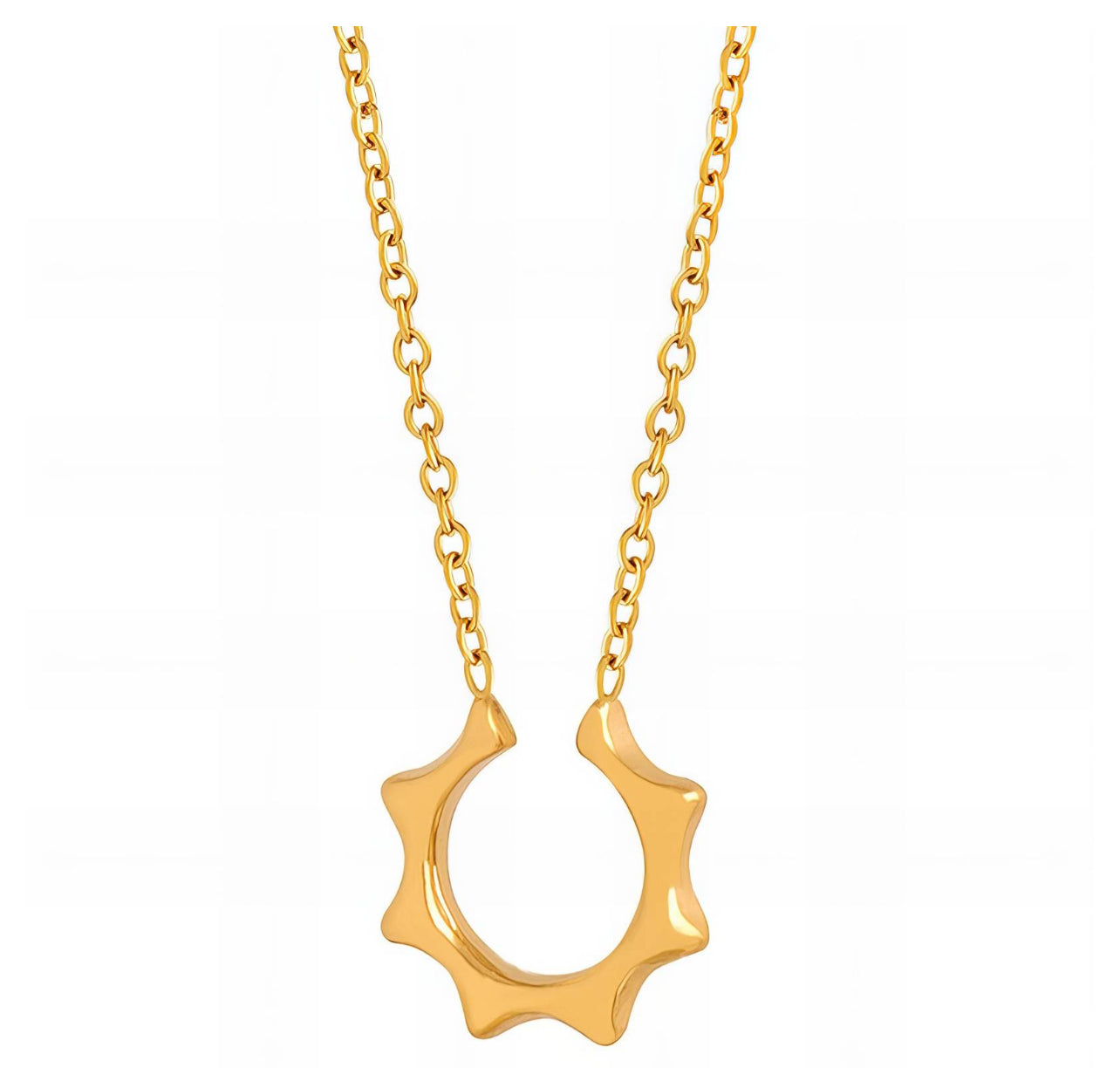 18k Gold plated necklace  waterproof hypoallergenic