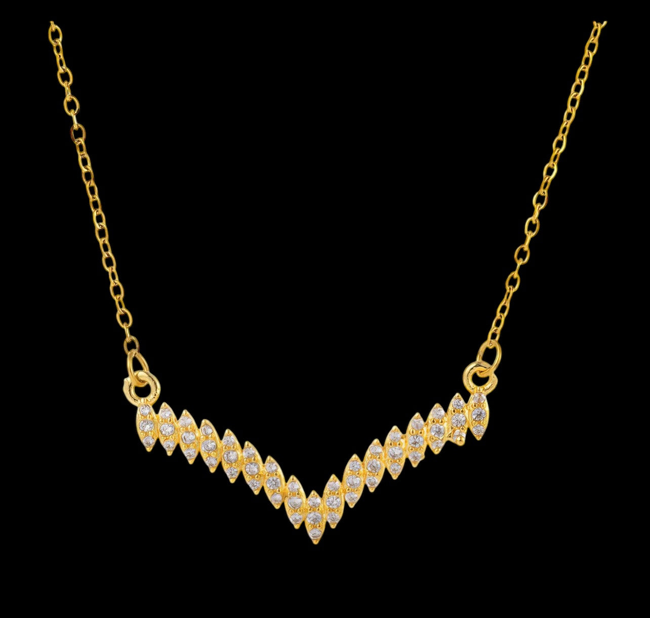 18k Gold plated necklace  waterproof hypoallergenic