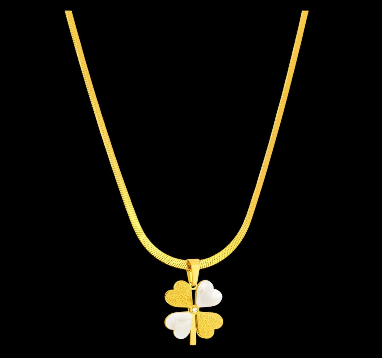 18k Gold plated necklace  waterproof hypoallergenic