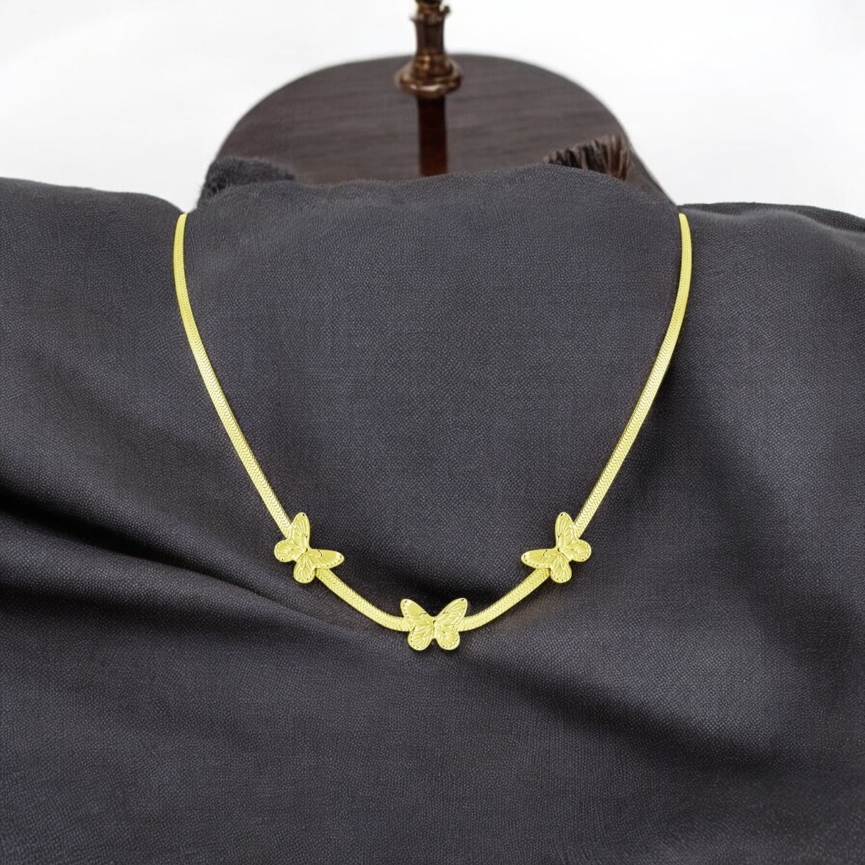 18k Gold plated necklace  waterproof hypoallergenic