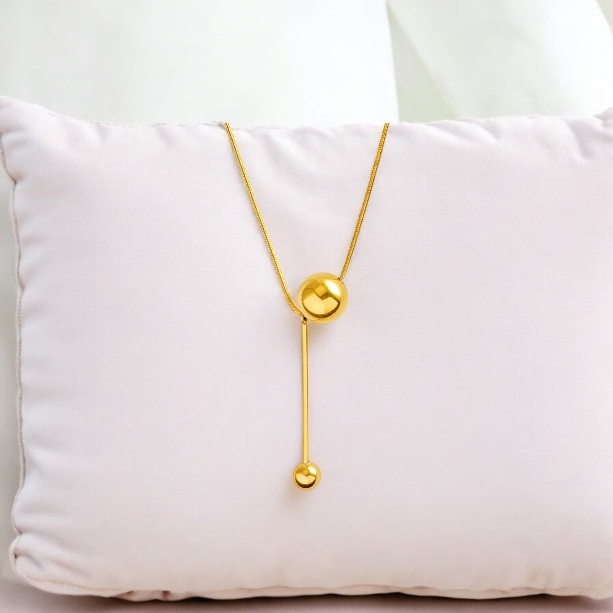 18k Gold plated necklace  waterproof hypoallergenic