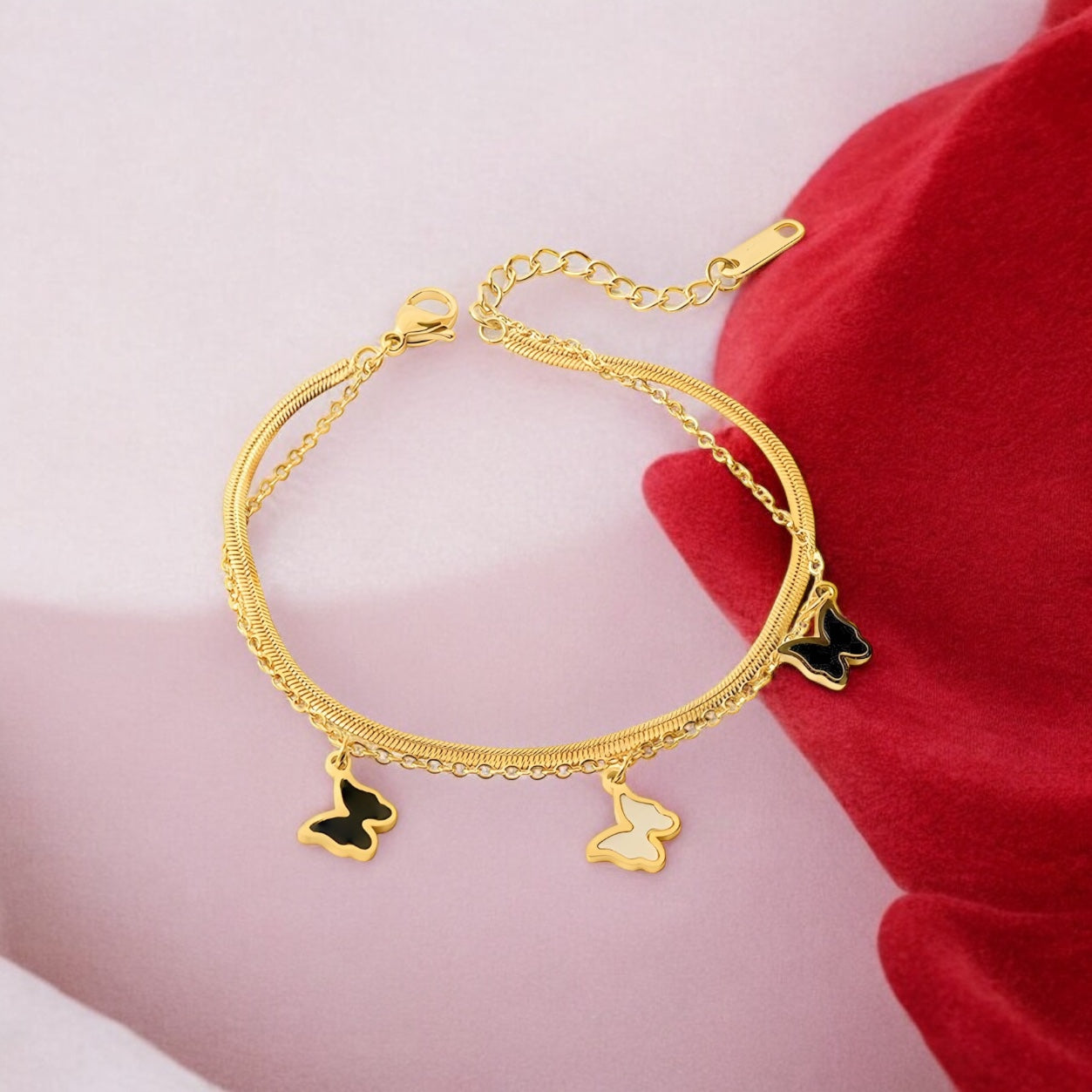 18K Gold plated bracelet waterproof hypoallergenic